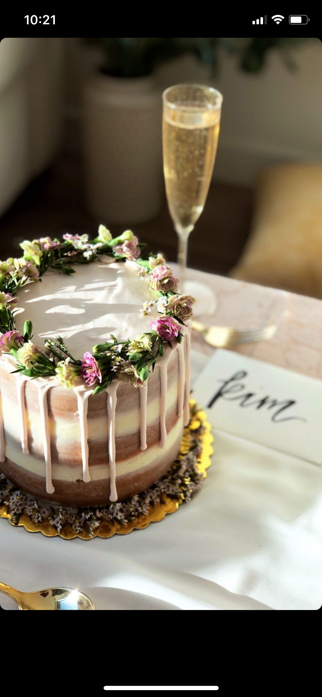 Custom cake creation